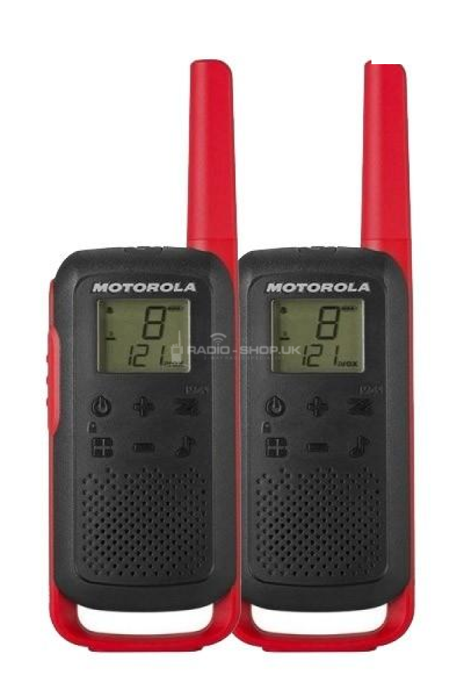 Motorola Talkabout T62 Red - Two Way Radios